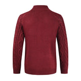 Hawt | Men’s Cable-Knit Wool-Blend Cardigan