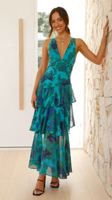 Ailene | Women’s Chiffon Maxi Dress