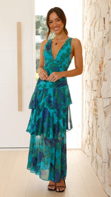 Ailene | Women’s Chiffon Maxi Dress
