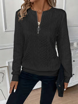 Alicie | Women’s Zipper Sweater