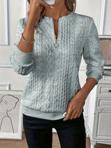 Alicie | Women’s Zipper Sweater