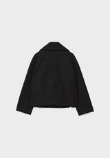 Ameline | Women’s Double-Breasted Cropped Jacket