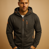 Ariston | Men’s Zip Hoodie with Modern Comfort
