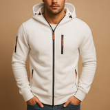 Ariston | Men’s Zip Hoodie with Modern Comfort