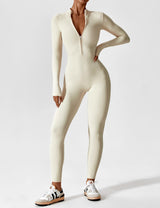 Aurex | Women’s Sculpting Zip Jumpsuit