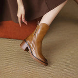Aurora | Women’s Block-Heel Ankle Boots