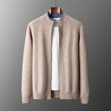 Basti | Men’s Cashmere Zip Sweater