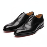 Seth | Men’s Premium Leather Cap-Toe Brogues