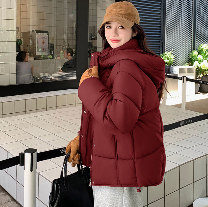 Black Hooded Down Puffer Jacket for Women | Stylish Winter Coat 2