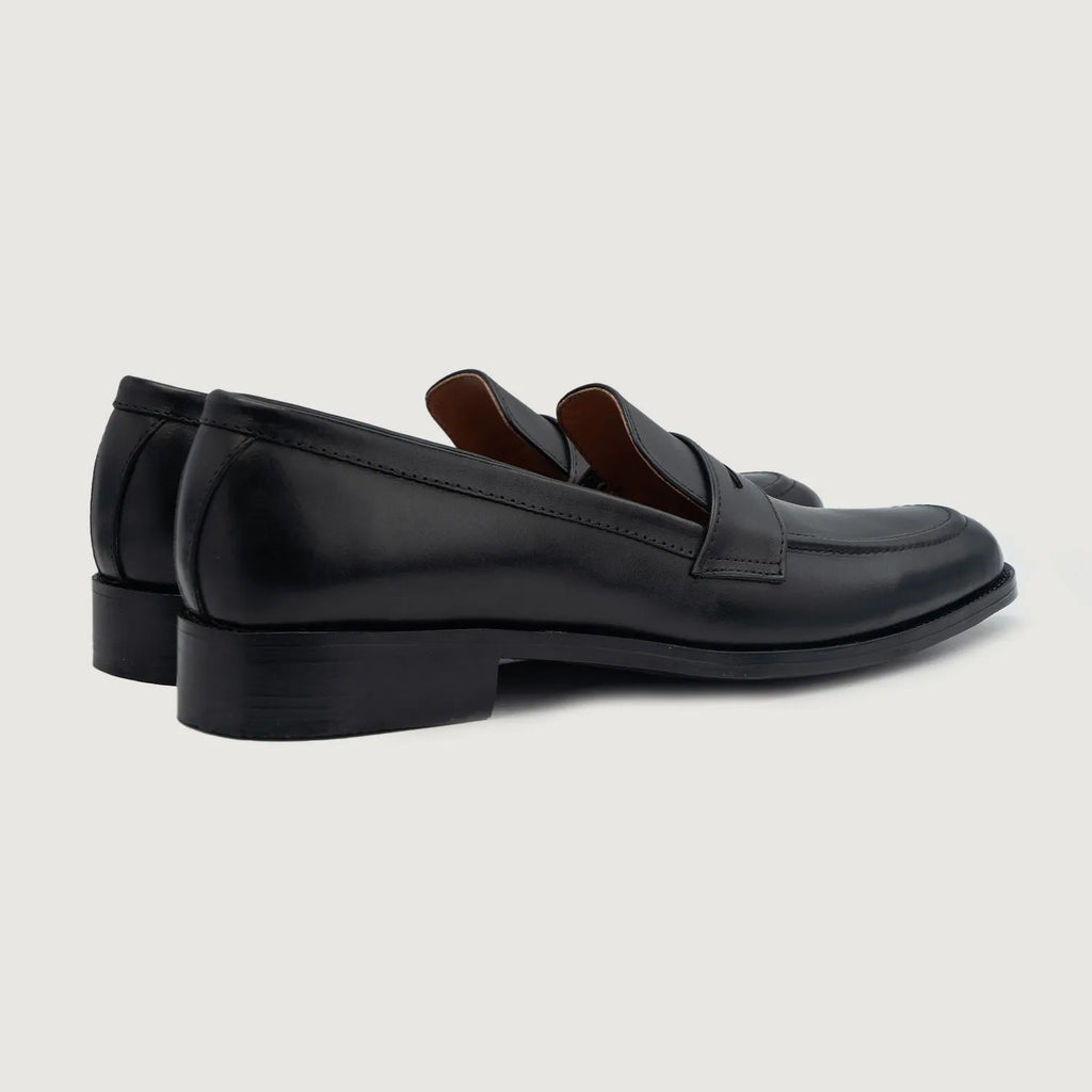 Black Leather Loafers for Women | Premium Comfort Footwear 3