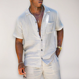 Brines | Men’s Linen-Blend Two-Piece Summer Set