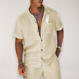 Brines | Men’s Linen-Blend Two-Piece Summer Set