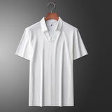 Brooker | Men’s Cotton-Silk Blend Polo