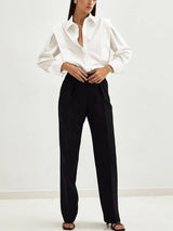 Cheenia | Women’s Classic White Cotton Shirt