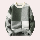 Cayden | Men’s Geometric Knit Sweater