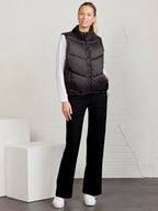 Chic Power Puffer Vest for Women in Recycled Nylon | Stylish Layering Gilet 3