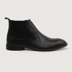 Clarkson Black Chelsea Boots for Men in Full Grain Leather - Stylish & Comfortable Footwear 1