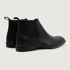 Clarkson Black Chelsea Boots for Men in Full Grain Leather - Stylish & Comfortable Footwear 3
