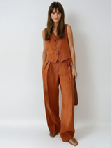 May | Women’s Cotton-Linen Two-Piece Set