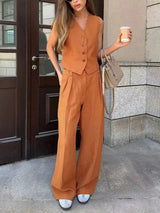 May | Women’s Cotton-Linen Two-Piece Set
