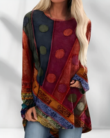 Evanthe | Women’s Ethnic Print Blouse