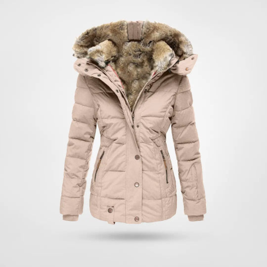 Freya | Women's Black Puffer Winter Parka Jacket for Ultimate Warmth and Style 1