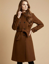 Gracina | Women’s Mid-Length Double-Breasted Coat