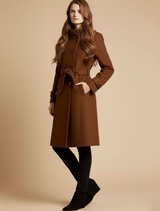 Gracina | Women’s Mid-Length Double-Breasted Coat