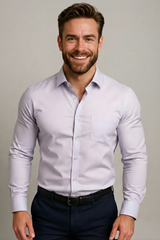 Nevan | Men’s Long-Sleeved Structured Shirt