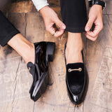 Lusso | Men’s Patent Leather Loafers