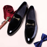 Lusso | Men’s Patent Leather Loafers