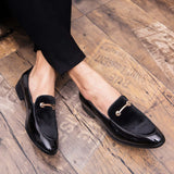 Lusso | Men’s Patent Leather Loafers
