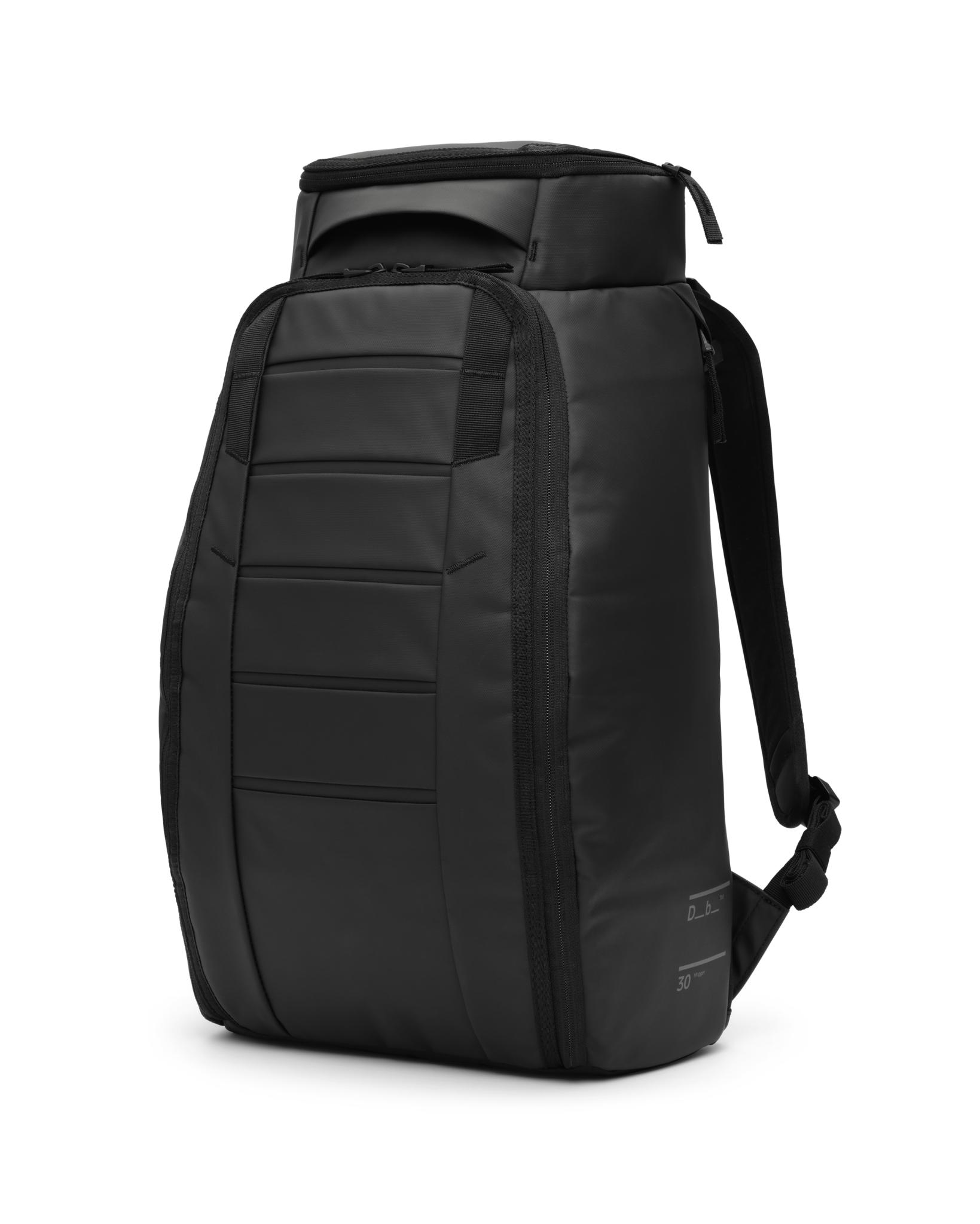 Hugger 30L Laptop Backpack in Black Out | Stylish and Ergonomic Everyday Carry 0