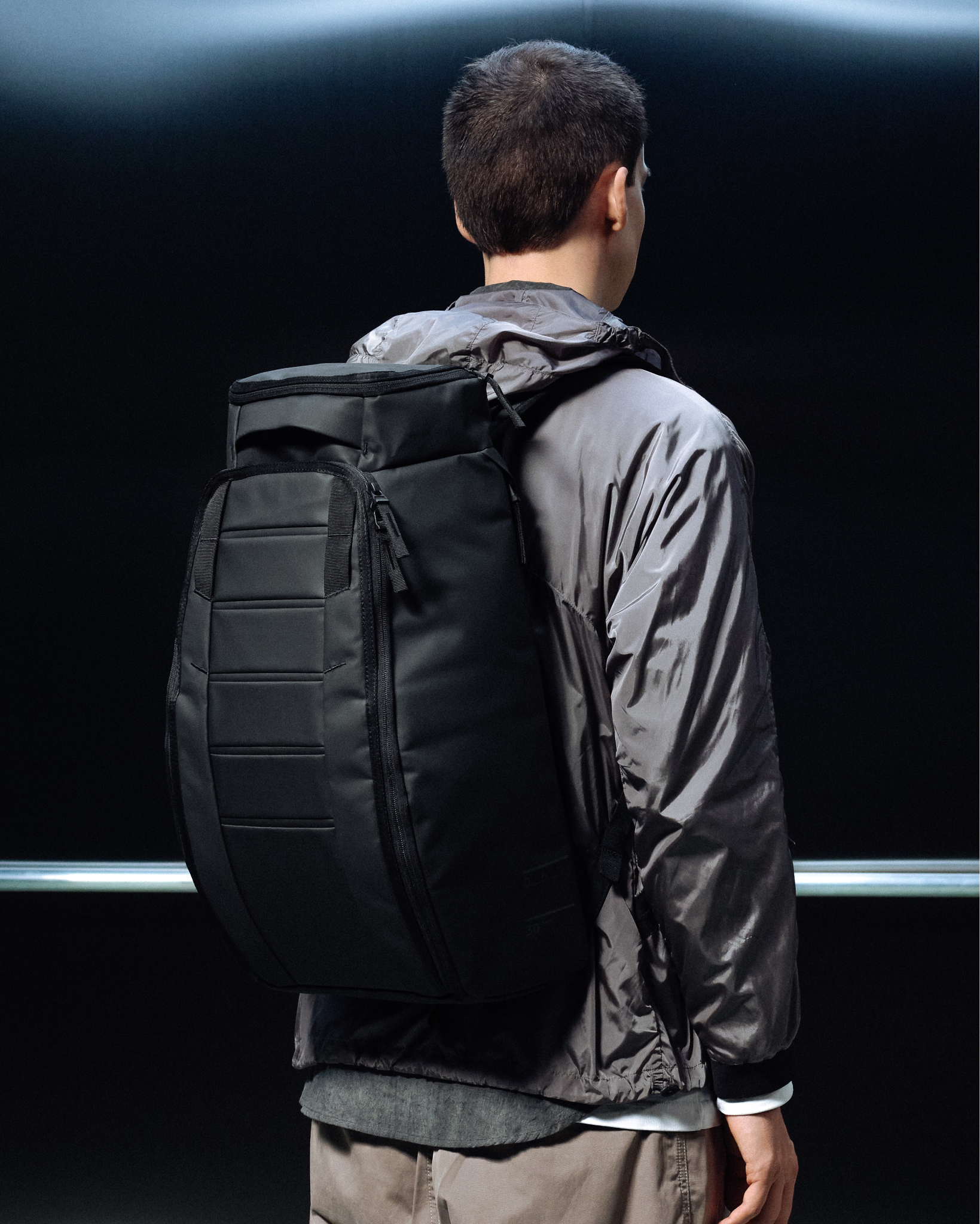 Hugger 30L Laptop Backpack in Black Out | Stylish and Ergonomic Everyday Carry 1