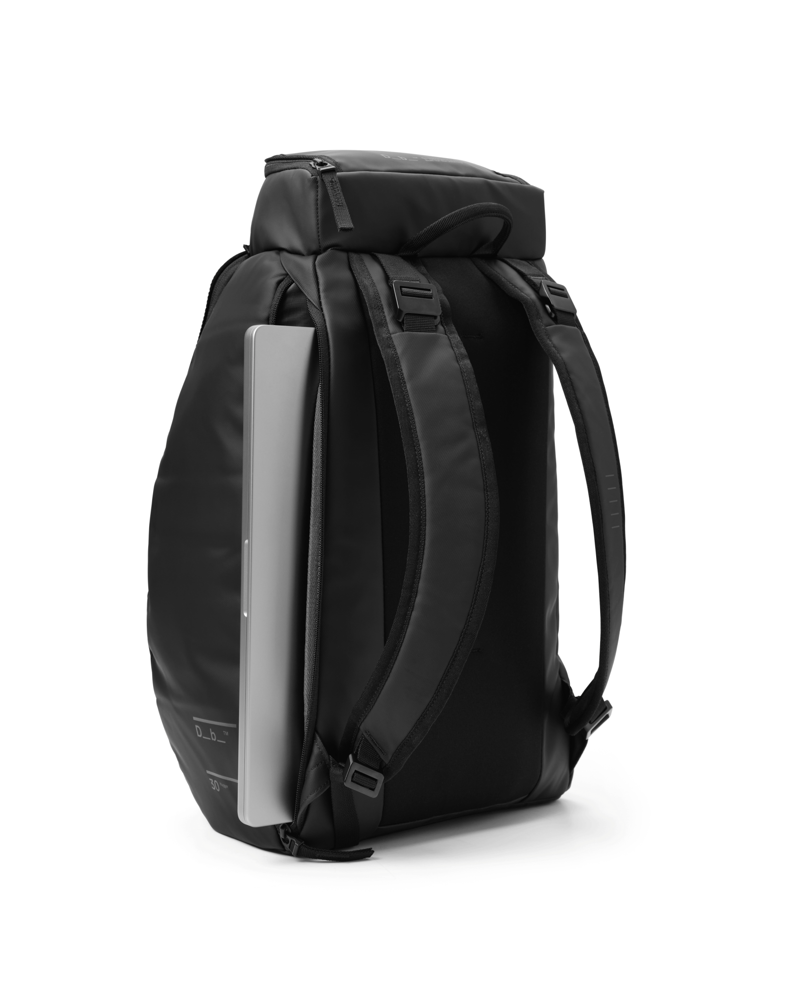 Hugger 30L Laptop Backpack in Black Out | Stylish and Ergonomic Everyday Carry 2