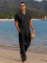 Jameson | Men’s Lightweight Summer Linen Beach Set