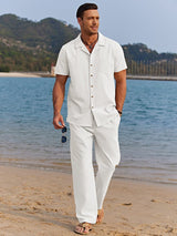 Jameson | Men’s Lightweight Summer Linen Beach Set