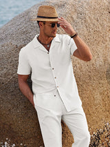Jameson | Men’s Lightweight Summer Linen Beach Set