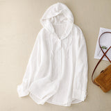 Kye | Women’s Cotton-Linen Lightweight Hoodie