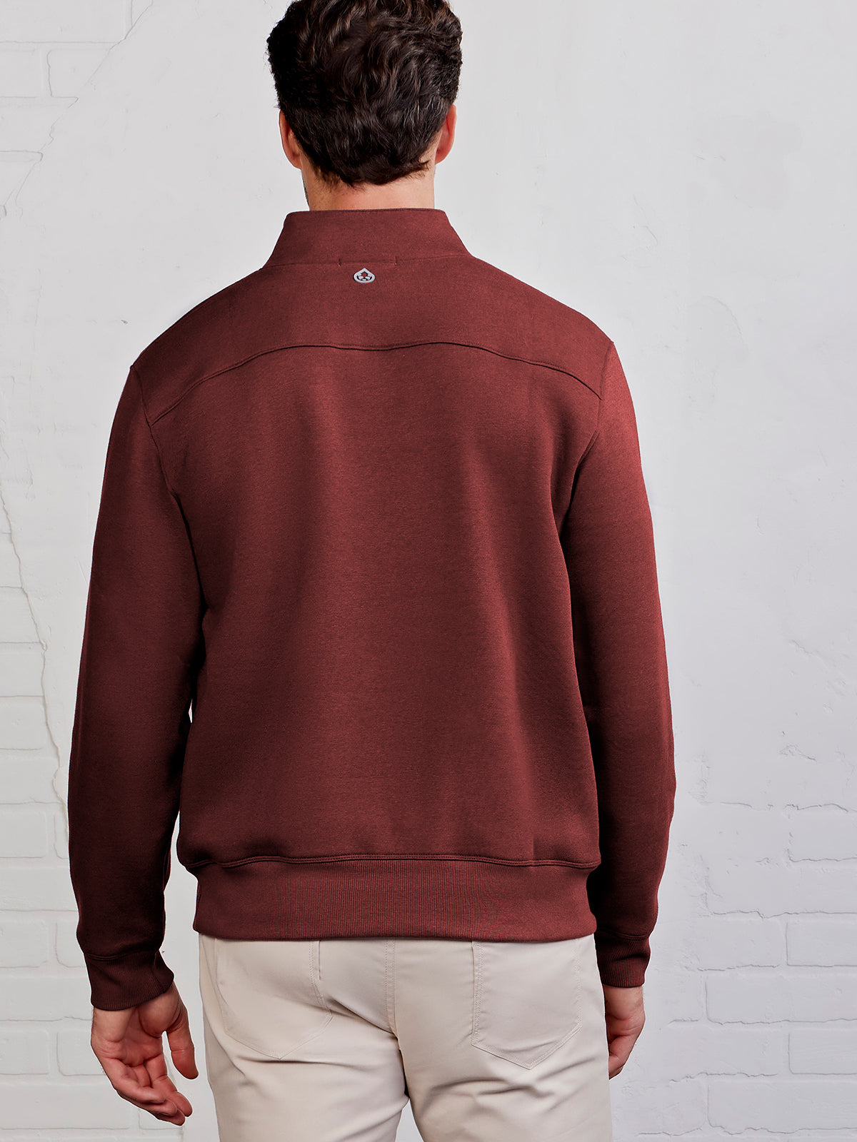 Legacy Heavyweight 1/4 Zip Fleece Jacket for Men | Soft Bamboo & Cotton Blend 3