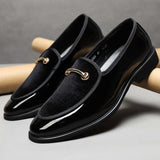 Lusso | Men’s Patent Leather Loafers