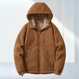 Marcelo | Men’s Hooded Fleece-Lined Zip Jacket