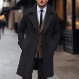 Maxino | Men’s Double-Breasted Overcoat