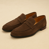 Penny | Men’s Casual Suede Penny Loafers