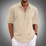 Chinio | Men’s Linen Blend Polo Shirt