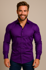 Nevan | Men’s Long-Sleeved Structured Shirt
