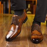 Winnie | Men’s Two-Tone Wingtip Brogue Oxfords