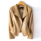 Milly | Women’s Sheepskin Leather Moto Jacket