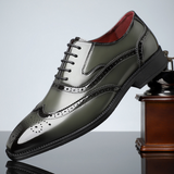 Montclair | Men’s Patent Leather Brogue Dress Shoes