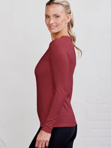 NOLA Women's Long Sleeve Gym Top | Moisture-Wicking Activewear for Workouts & Casual Wear 2